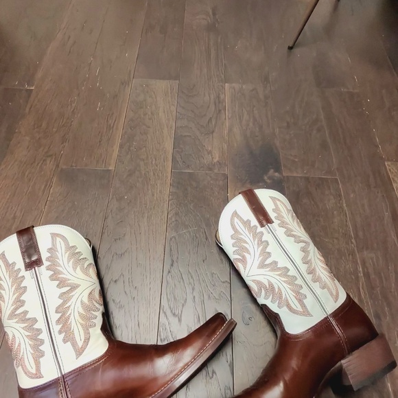 Ariat Mens 10.5 Renegade Cowboy Boot - Mahogany - Picture 9 of 16